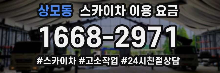 상모동 스카이차 이용 요금