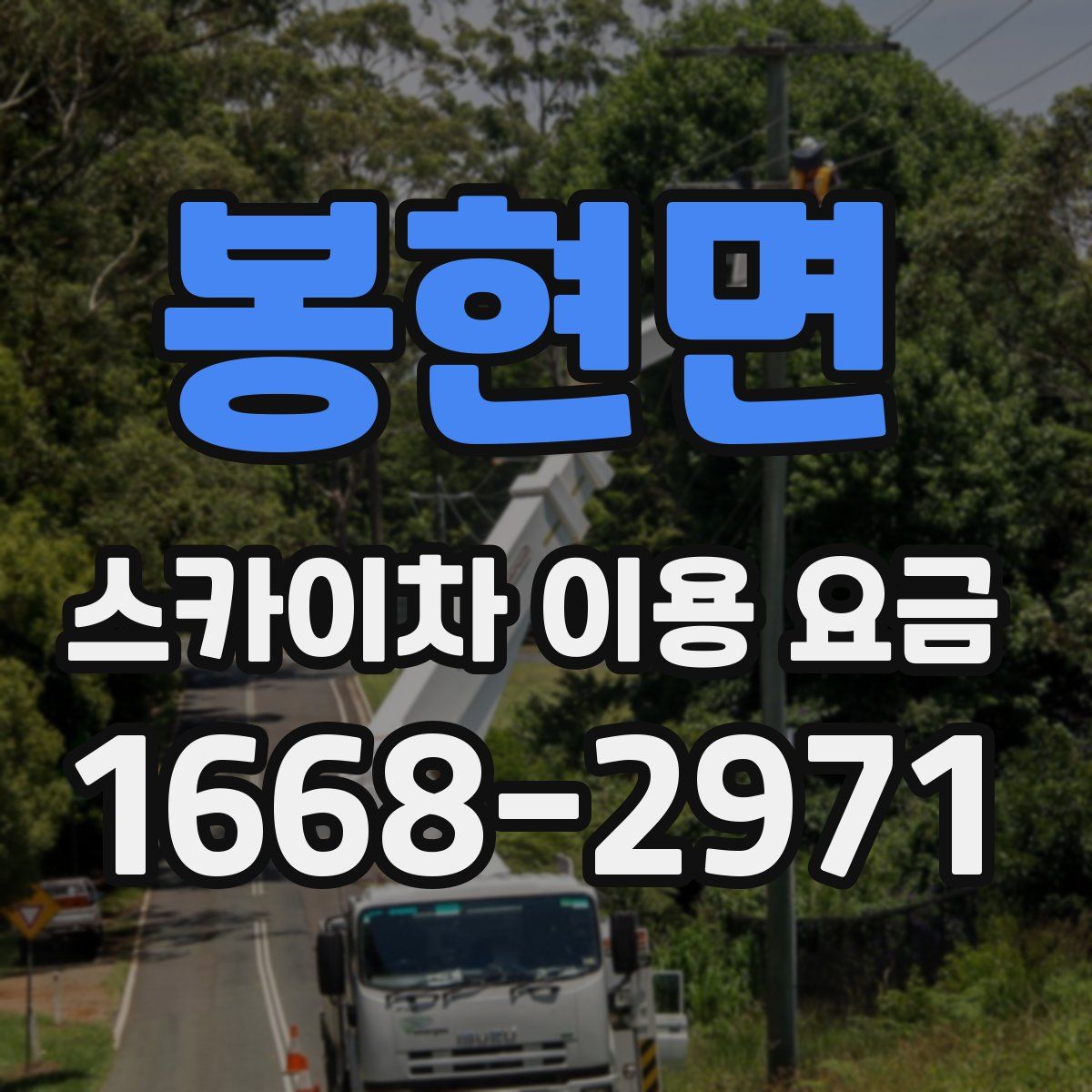 봉현면 스카이차 이용 요금