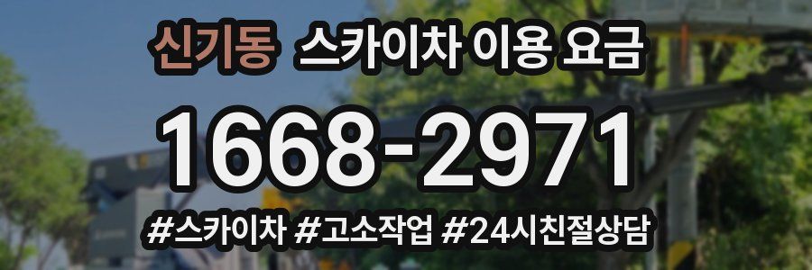 신기동 스카이차 이용 요금
