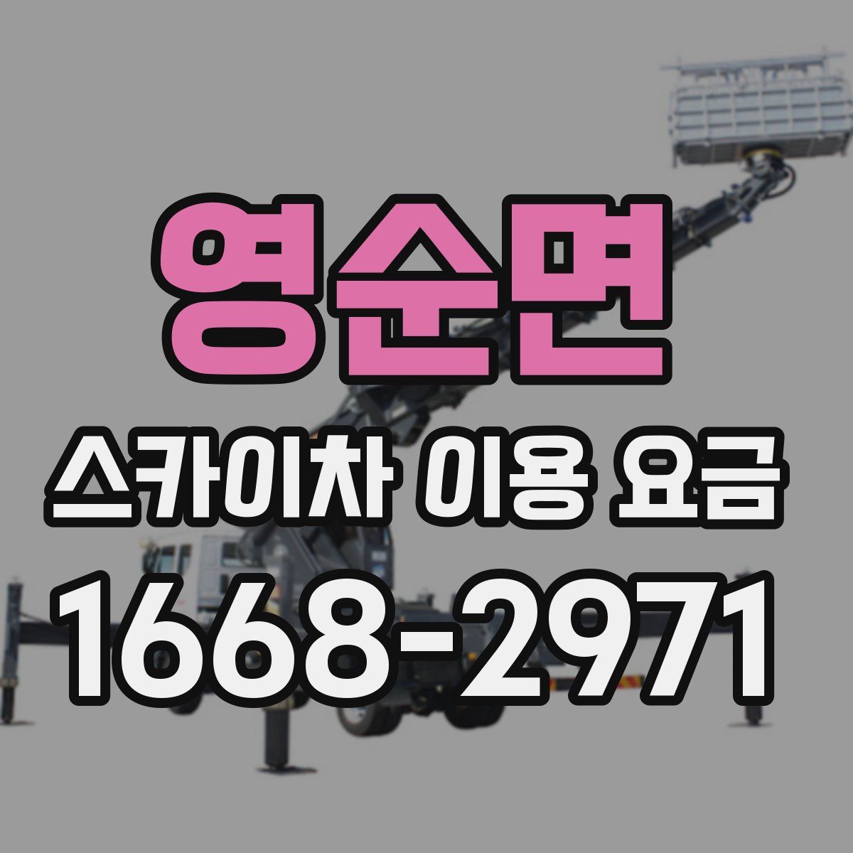 영순면 스카이차 이용 요금