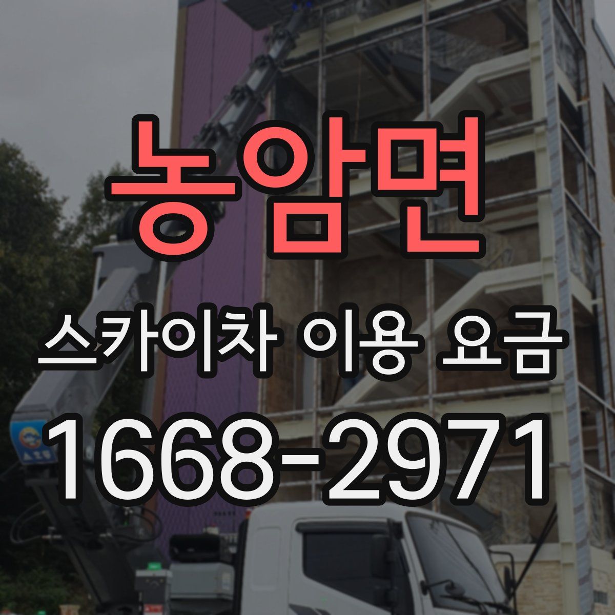 농암면 스카이차 이용 요금