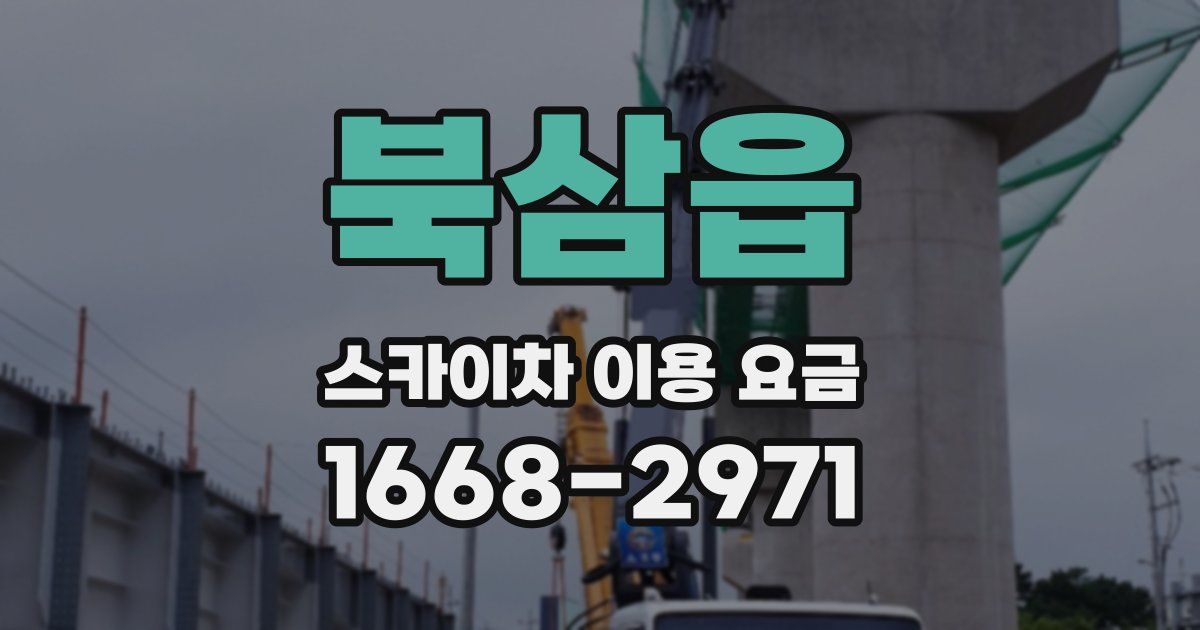 북삼읍 스카이차 이용 요금