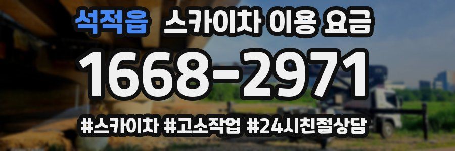 석적읍 스카이차 이용 요금