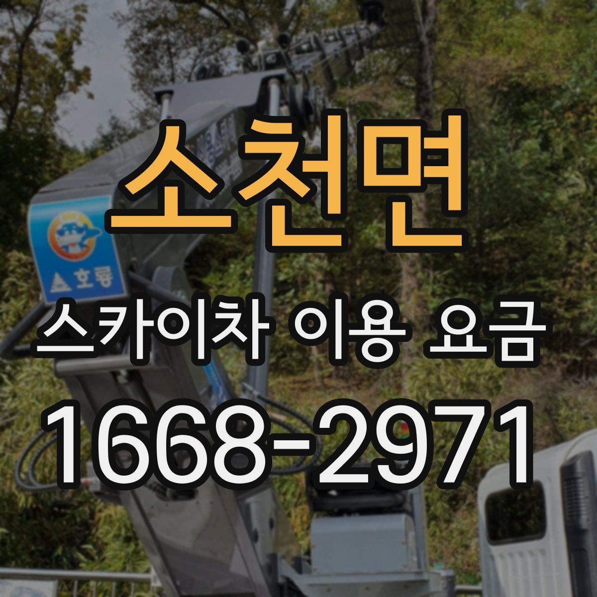 소천면 스카이차 이용 요금