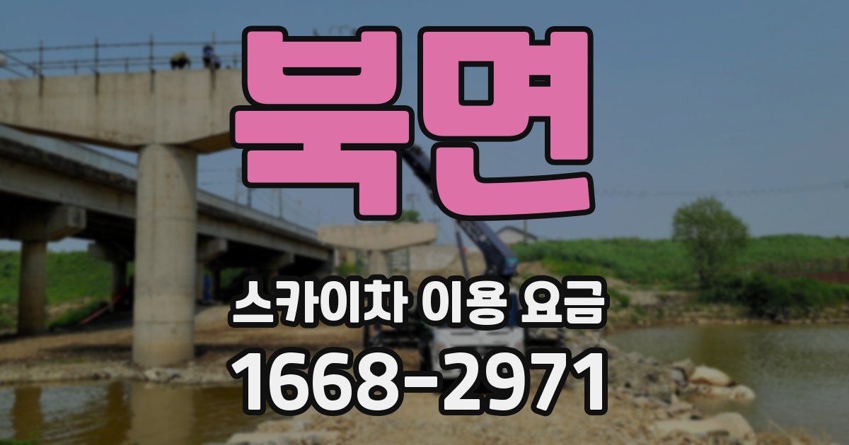 북면 스카이차 이용 요금
