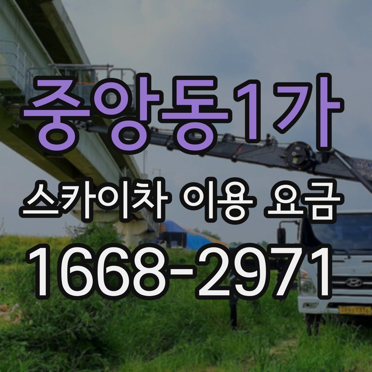 중앙동1가 스카이차 이용 요금
