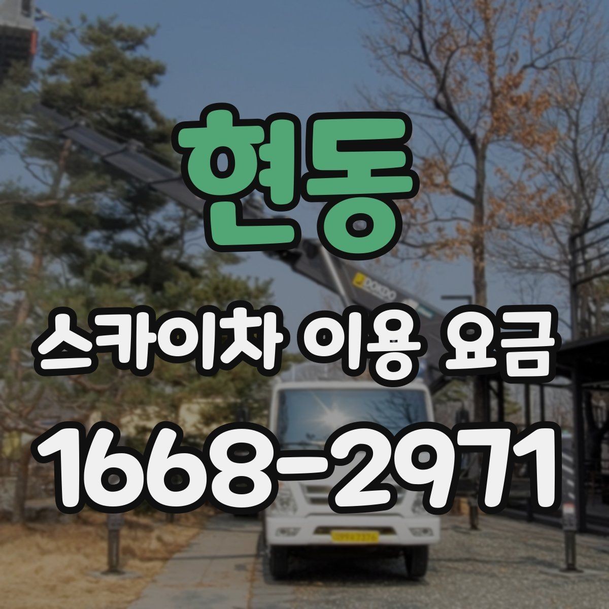 현동 스카이차 이용 요금 비교할 때 확인할 점