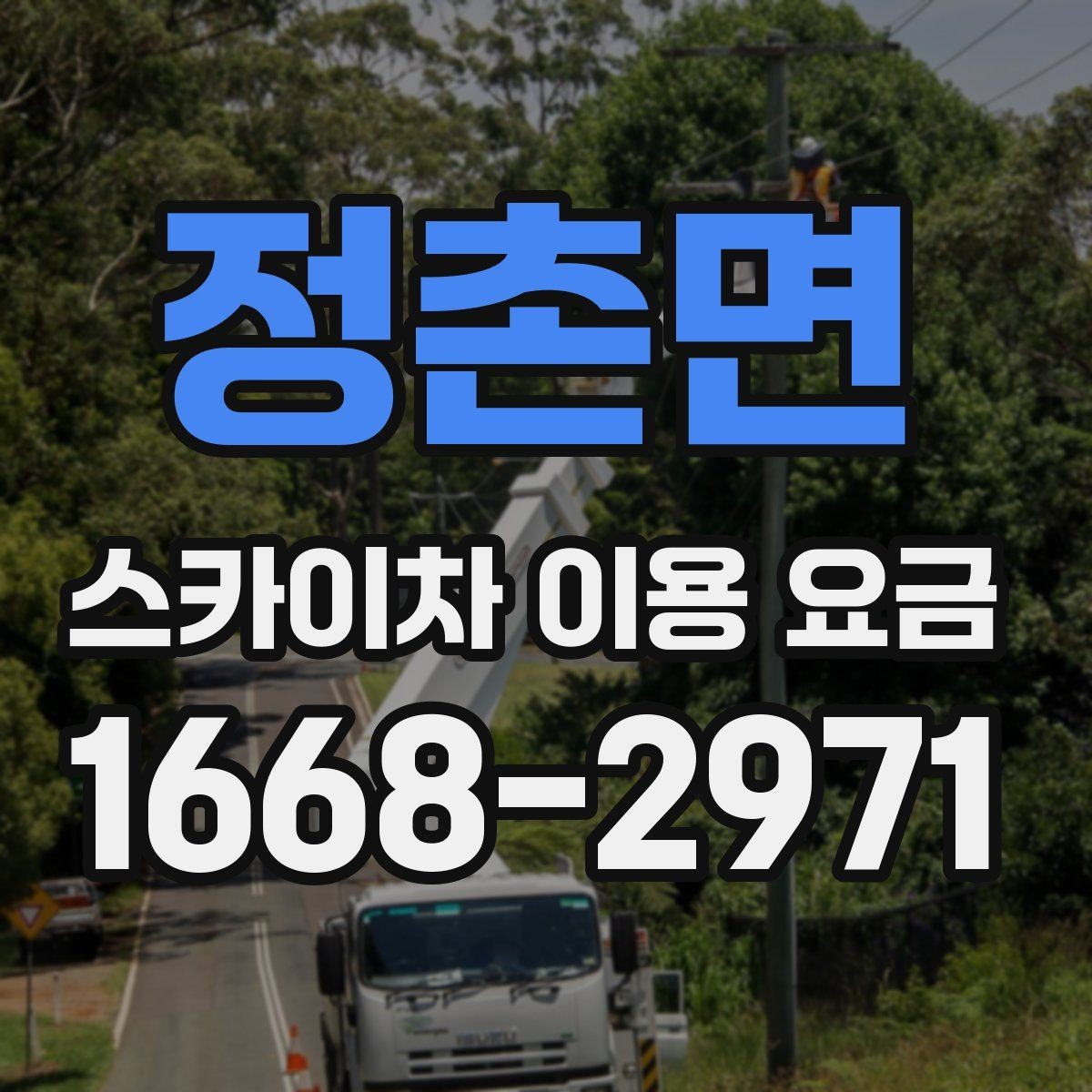 정촌면 스카이차 이용 요금 문의 전 알아두면 좋은 사항