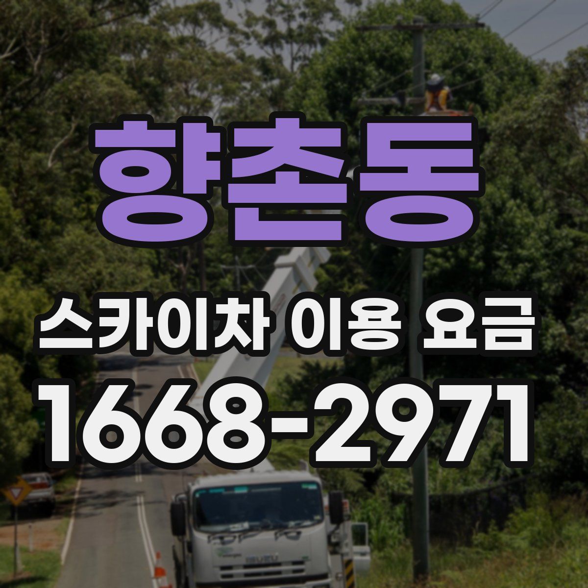 향촌동 스카이차 이용 요금