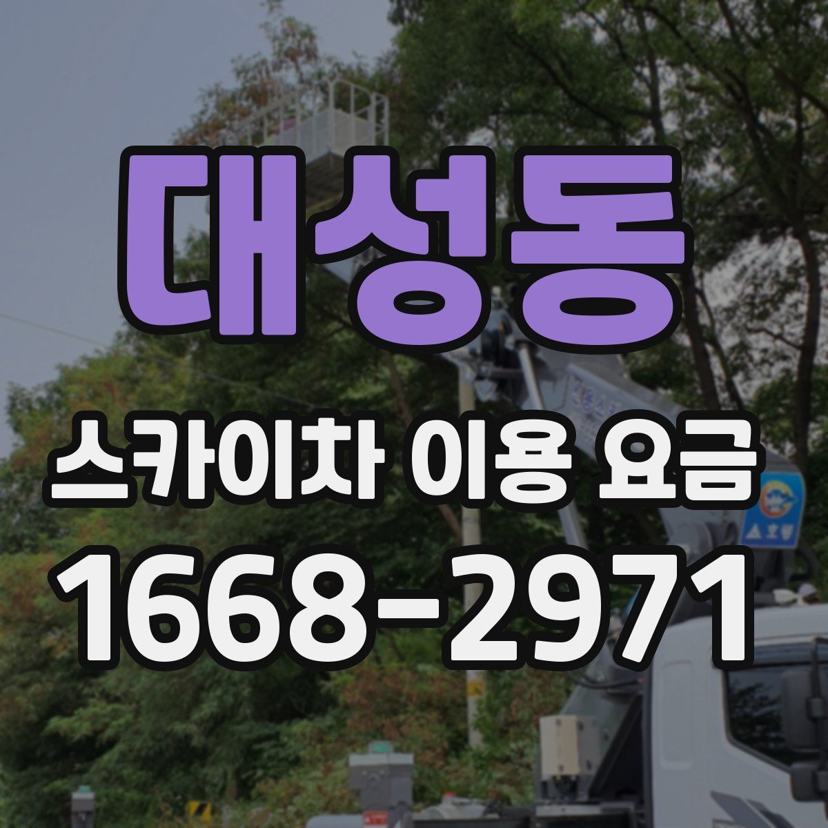 대성동 스카이차 이용 요금