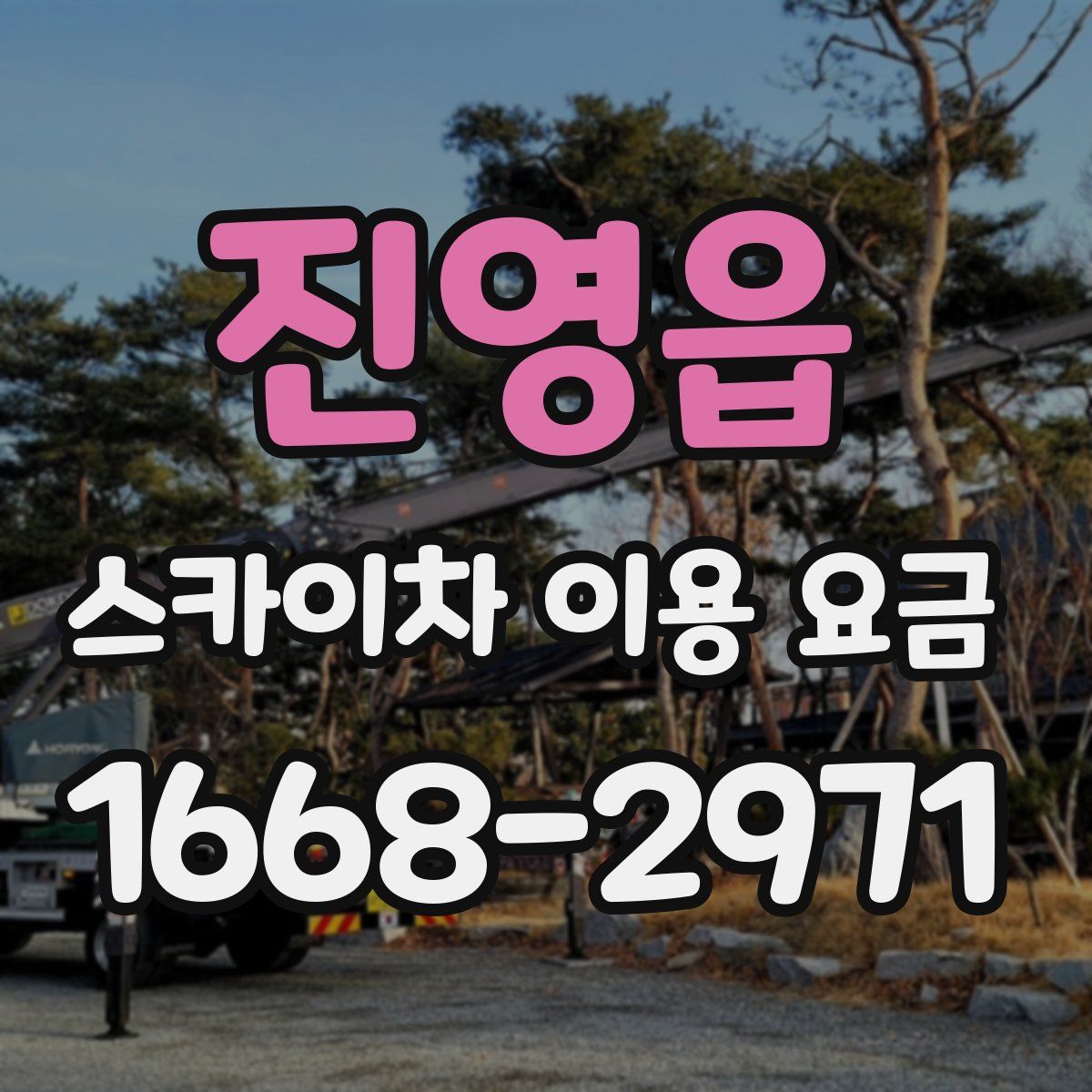 진영읍 스카이차 이용 요금