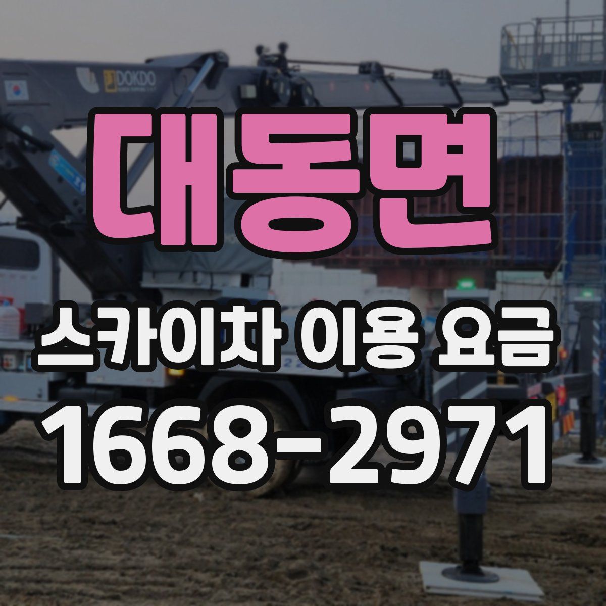 대동면 스카이차 이용 요금