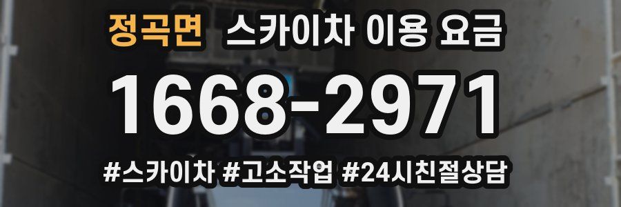 정곡면 스카이차 이용 요금