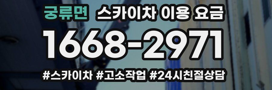 궁류면 스카이차 이용 요금