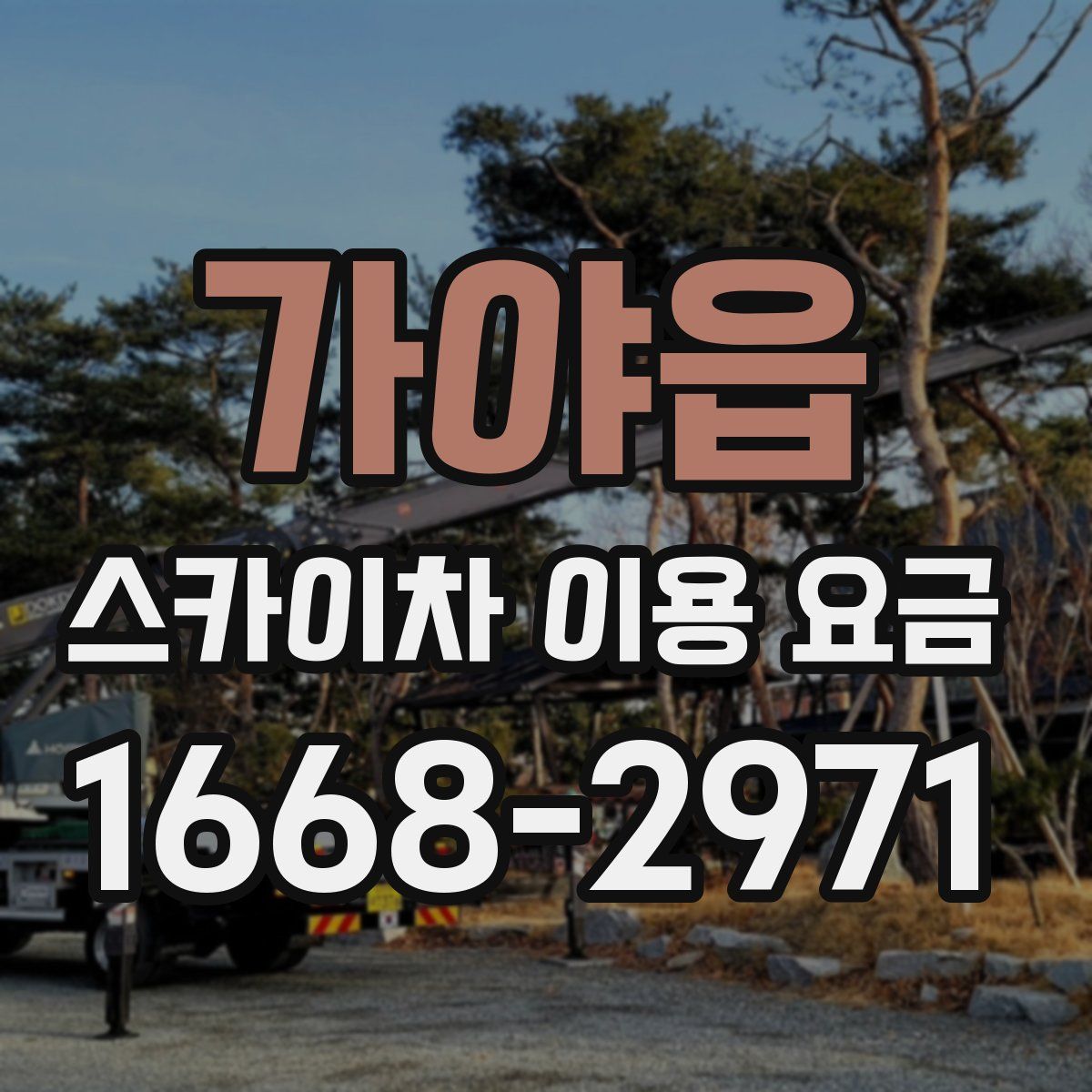 가야읍 스카이차 이용 요금