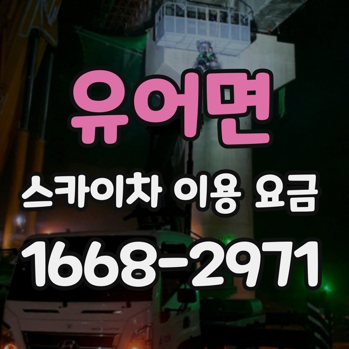 유어면 스카이차 이용 요금