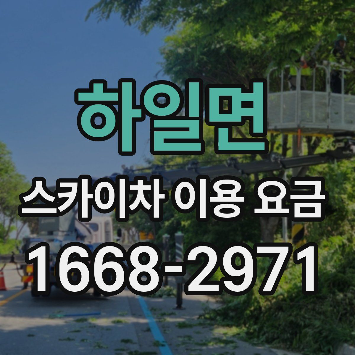 하일면 스카이차 이용 요금