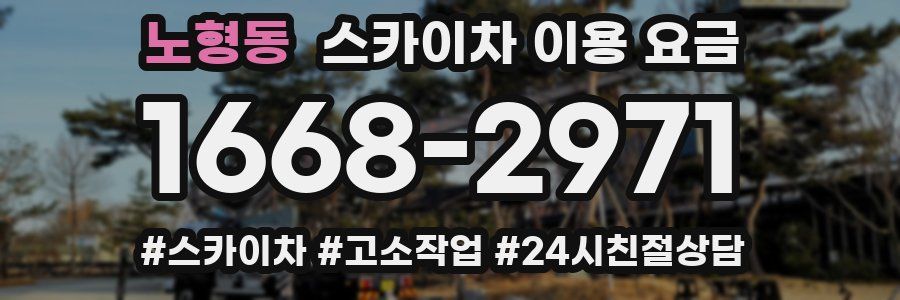 노형동 스카이차 이용 요금