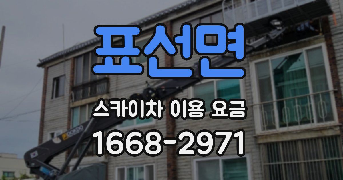 표선면 스카이차 이용 요금