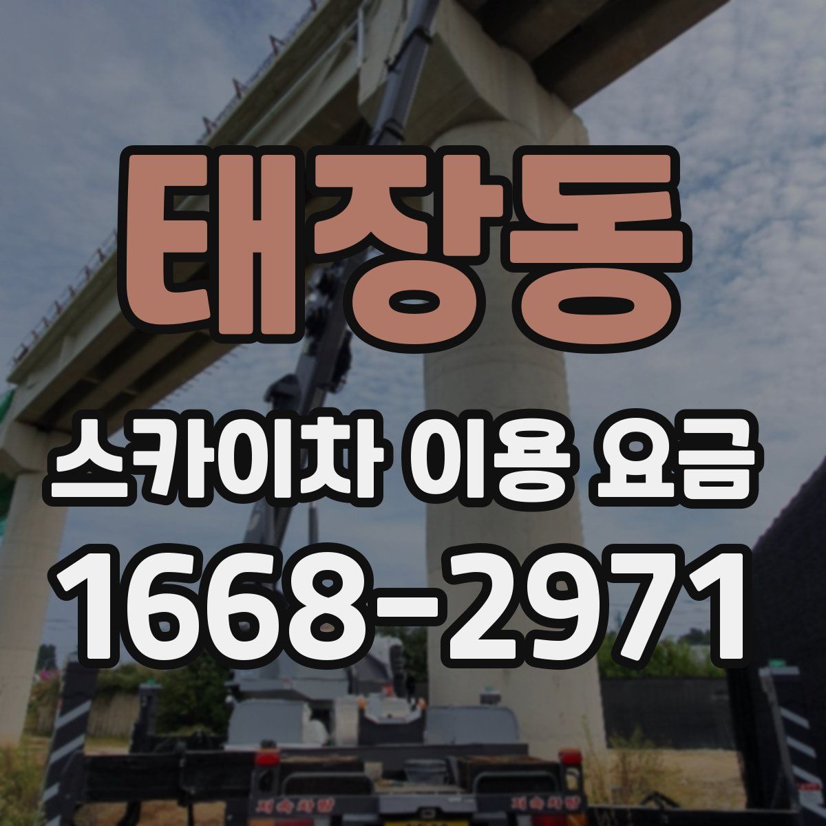 태장동 스카이차 이용 요금