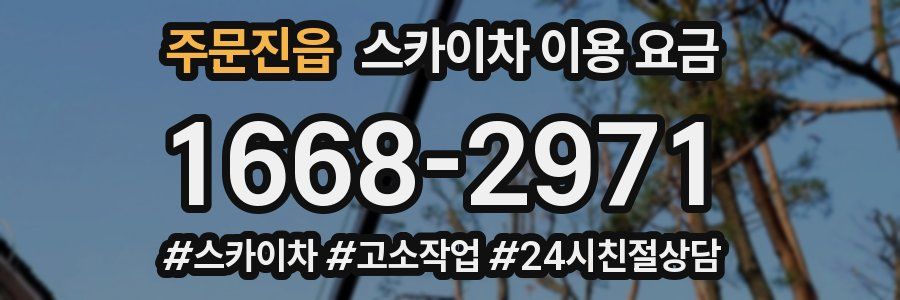 주문진읍 스카이차 이용 요금