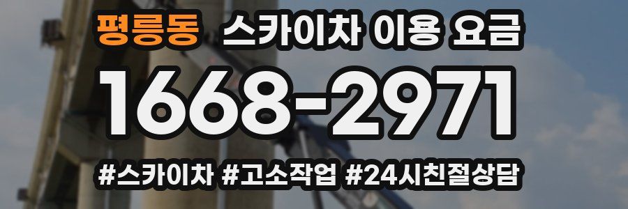 평릉동 스카이차 이용 요금