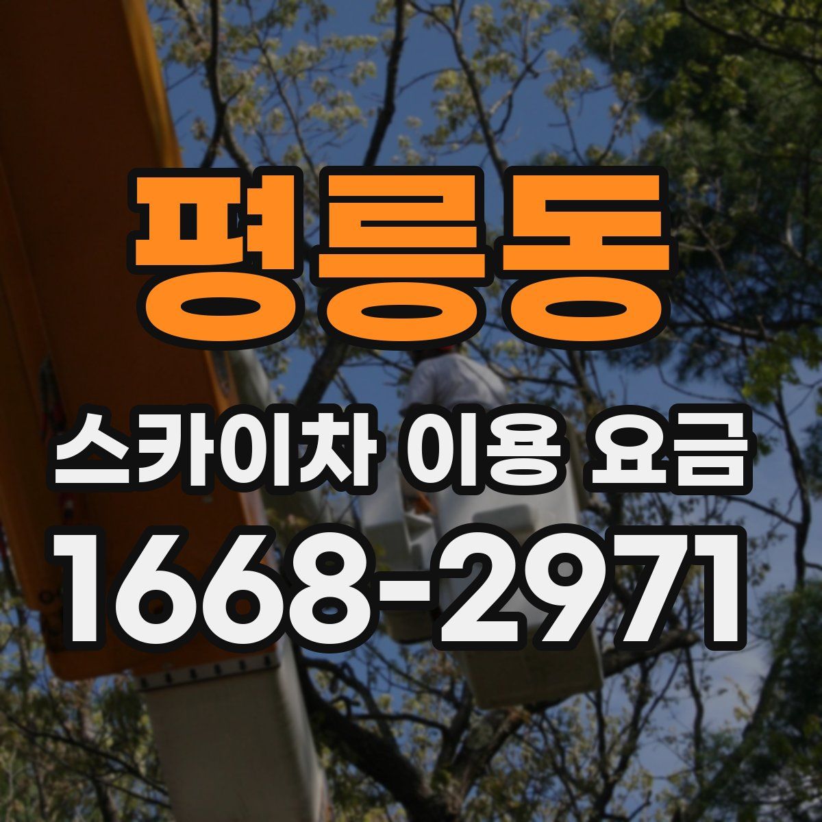 평릉동 스카이차 이용 요금