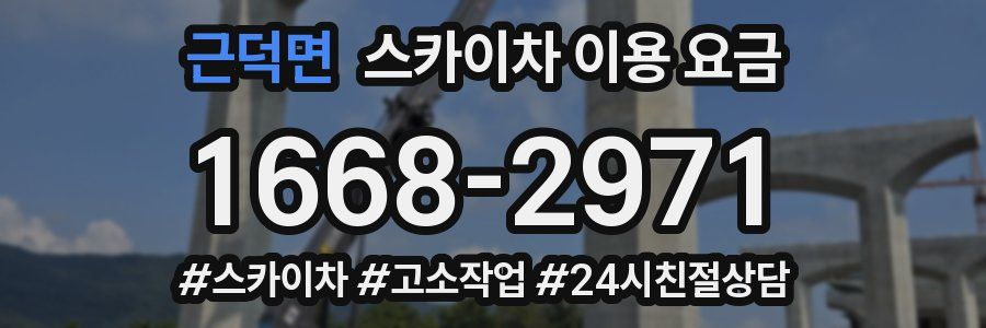근덕면 스카이차 이용 요금