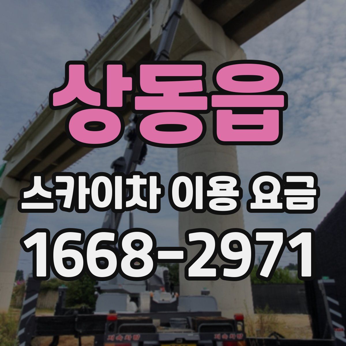 상동읍 스카이차 이용 요금