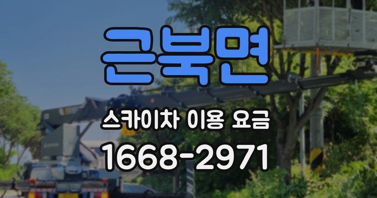 근북면 스카이차 이용 요금