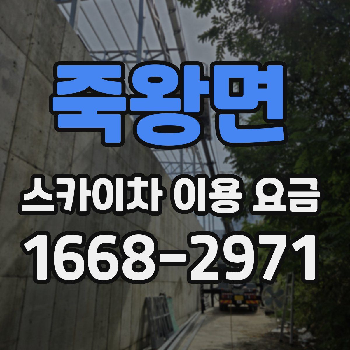 죽왕면 스카이차 이용 요금