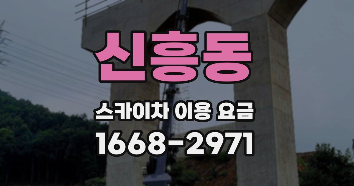 신흥동 스카이차 이용 요금