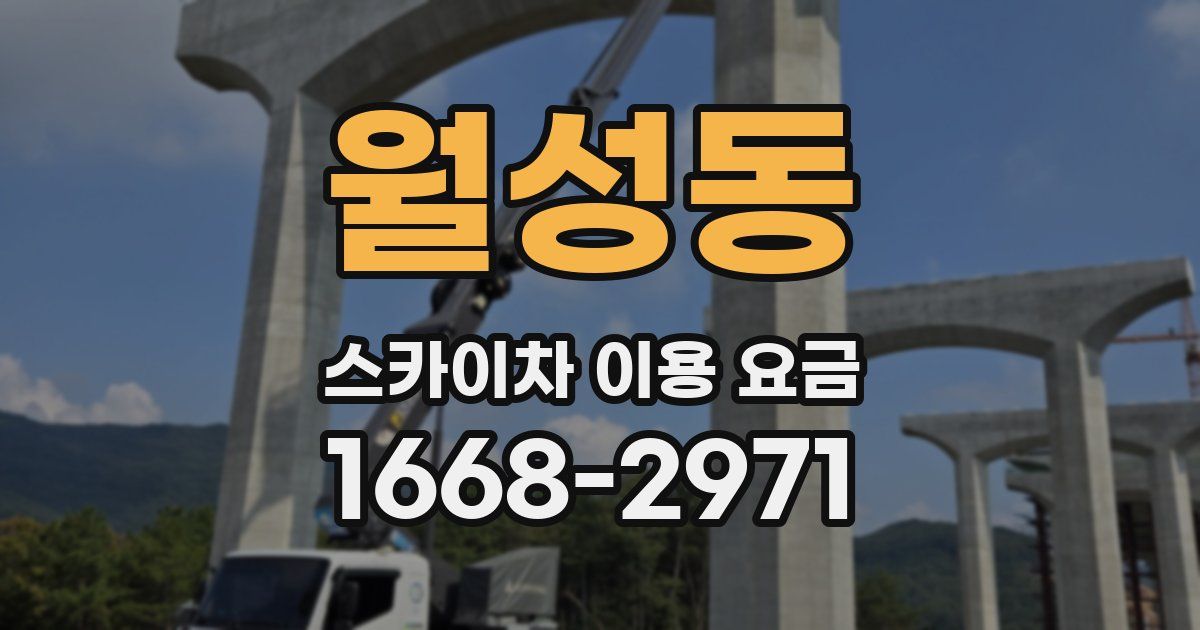 월성동 스카이차 이용 요금