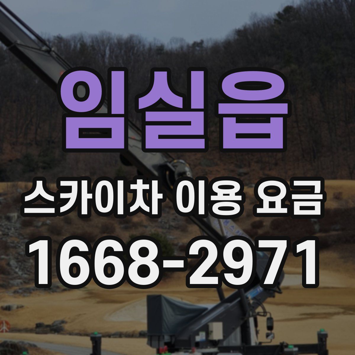 임실읍 스카이차 이용 요금