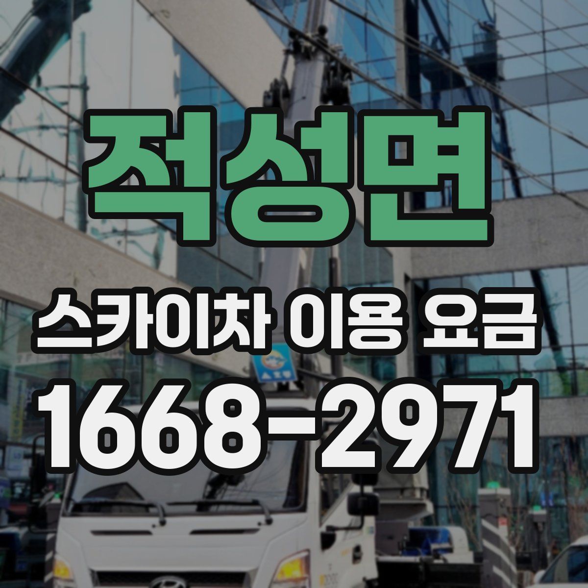 적성면 스카이차 이용 요금