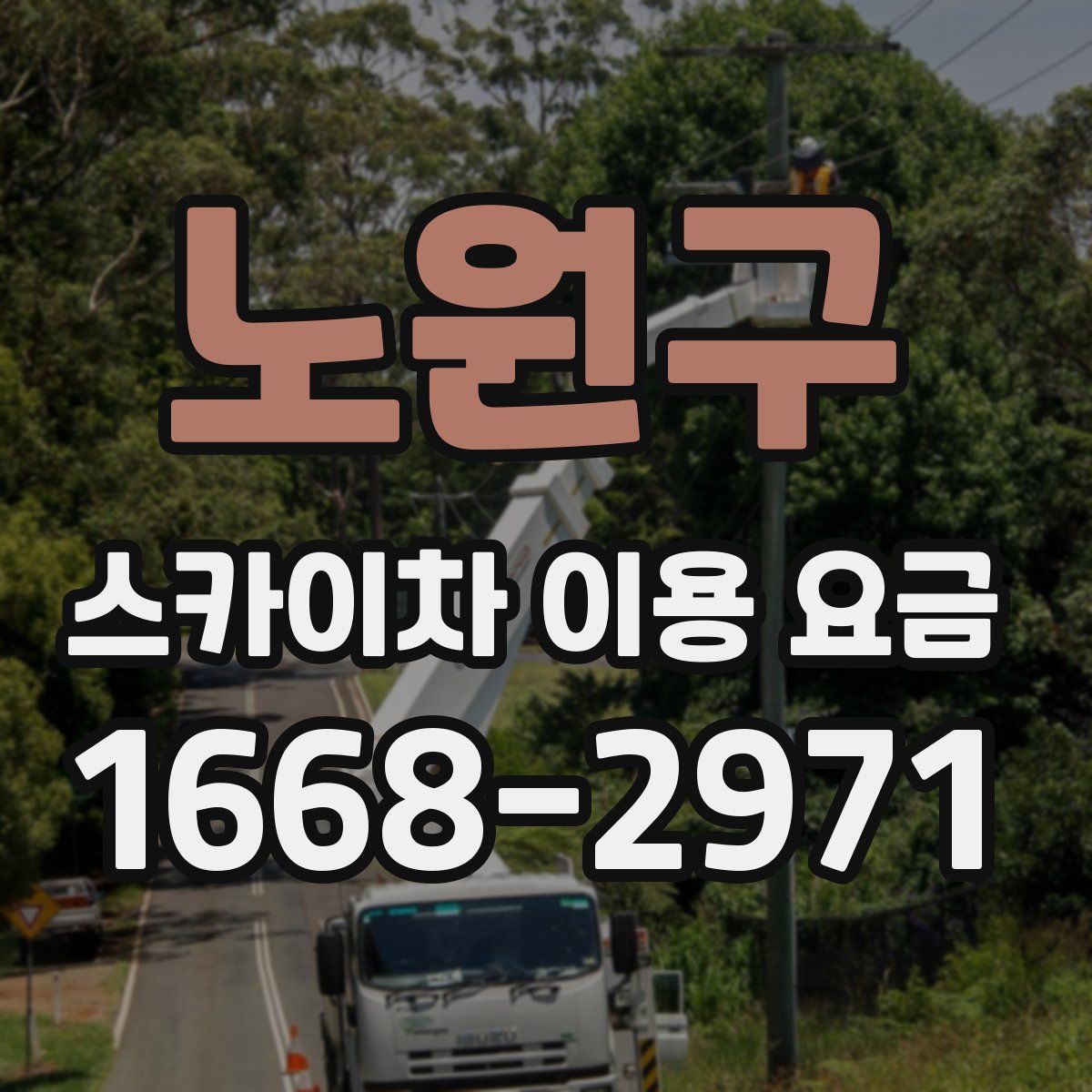 노원구 스카이차 이용 요금