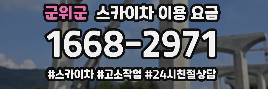 군위군 스카이차 이용 요금