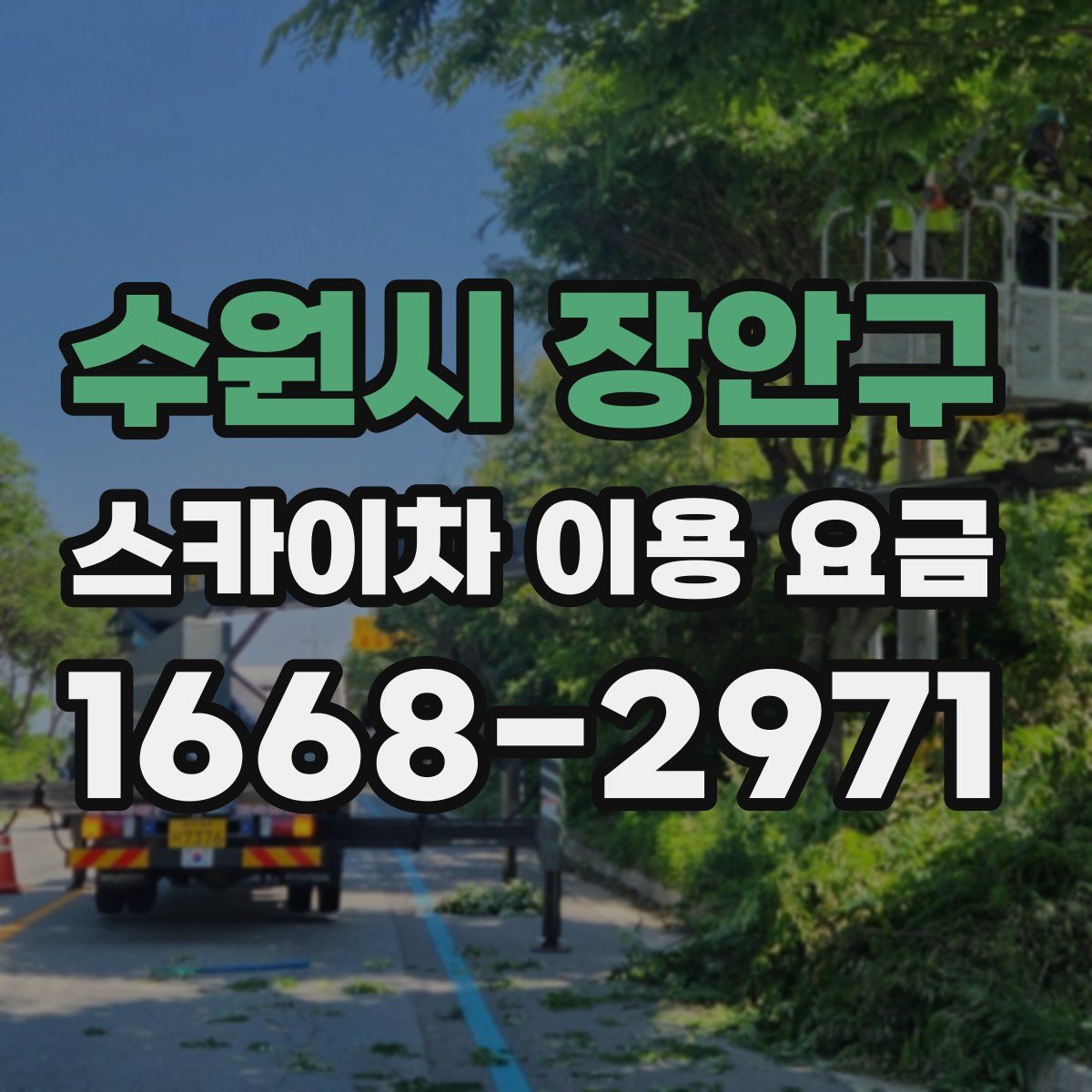 수원시 장안구 스카이차 이용 요금