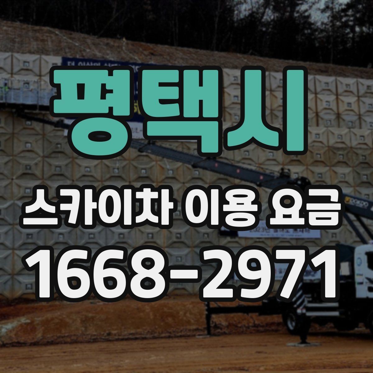평택시 스카이차 이용 요금 책정에 영향을 주는 요소