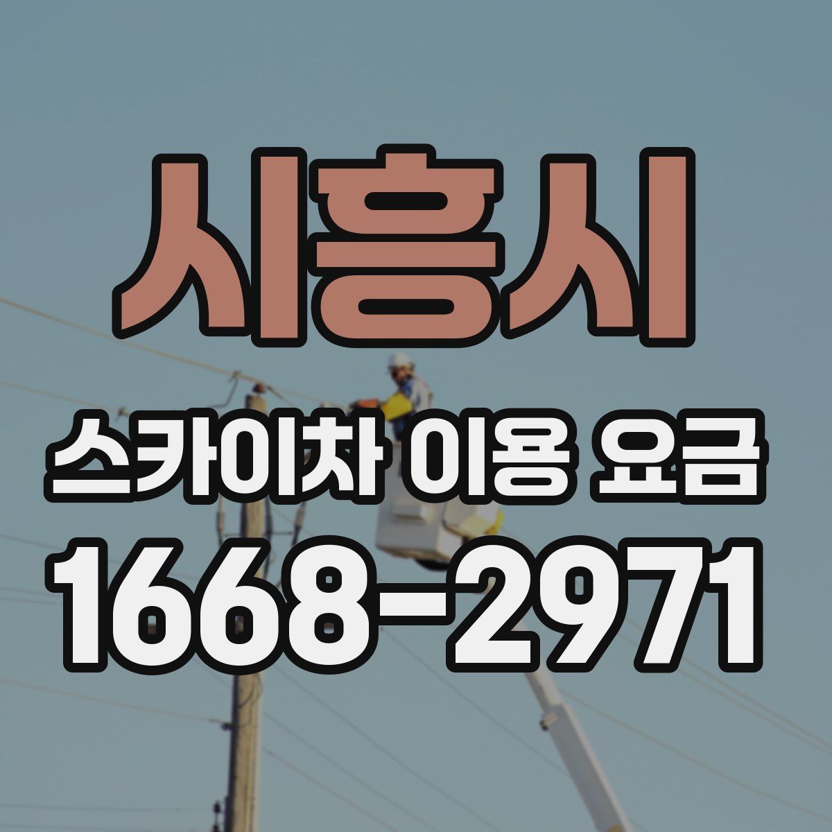 시흥시 스카이차 이용 요금