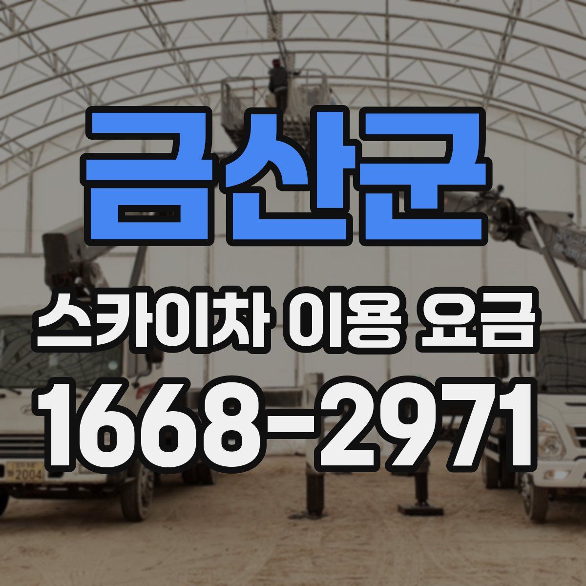 금산군 스카이차 이용 요금