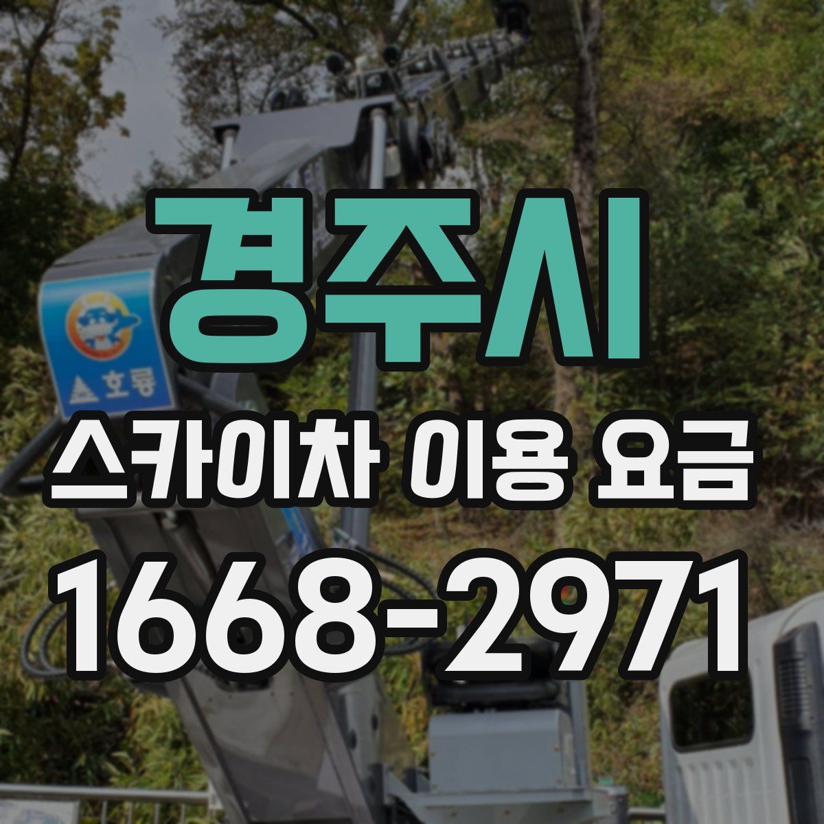 경주시 스카이차 이용 요금