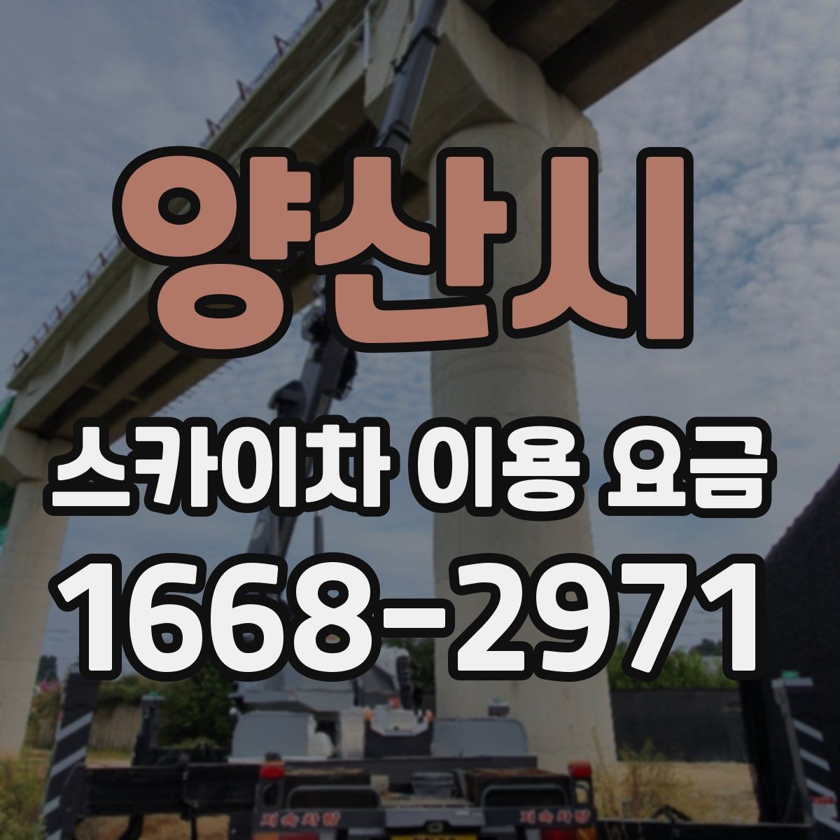 양산시 스카이차 이용 요금 선택 시 자주 묻는 질문 정리