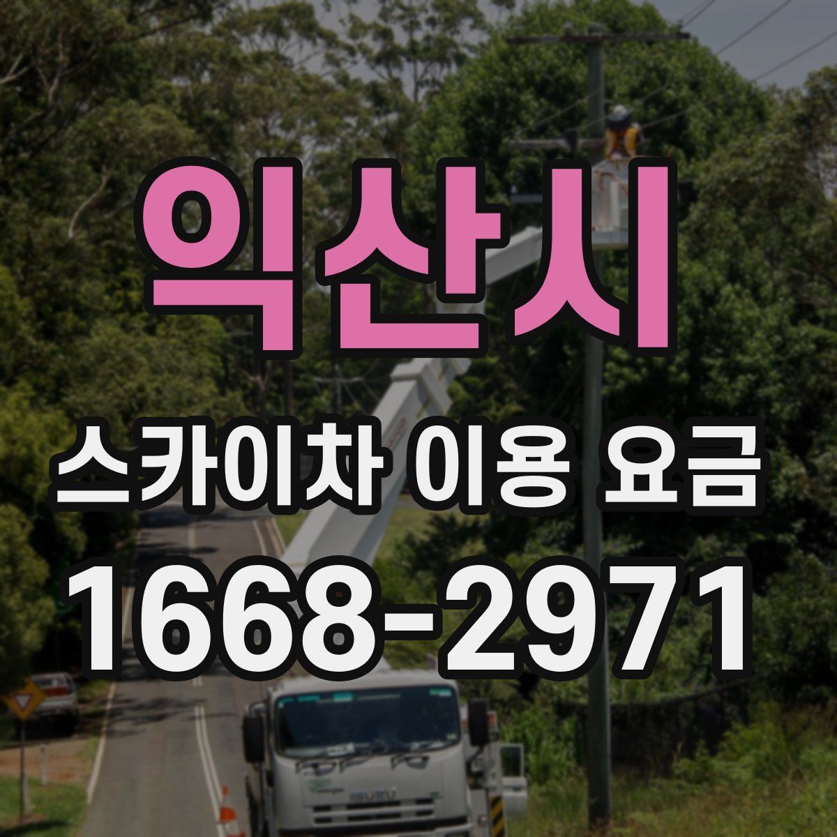 익산시 스카이차 이용 요금