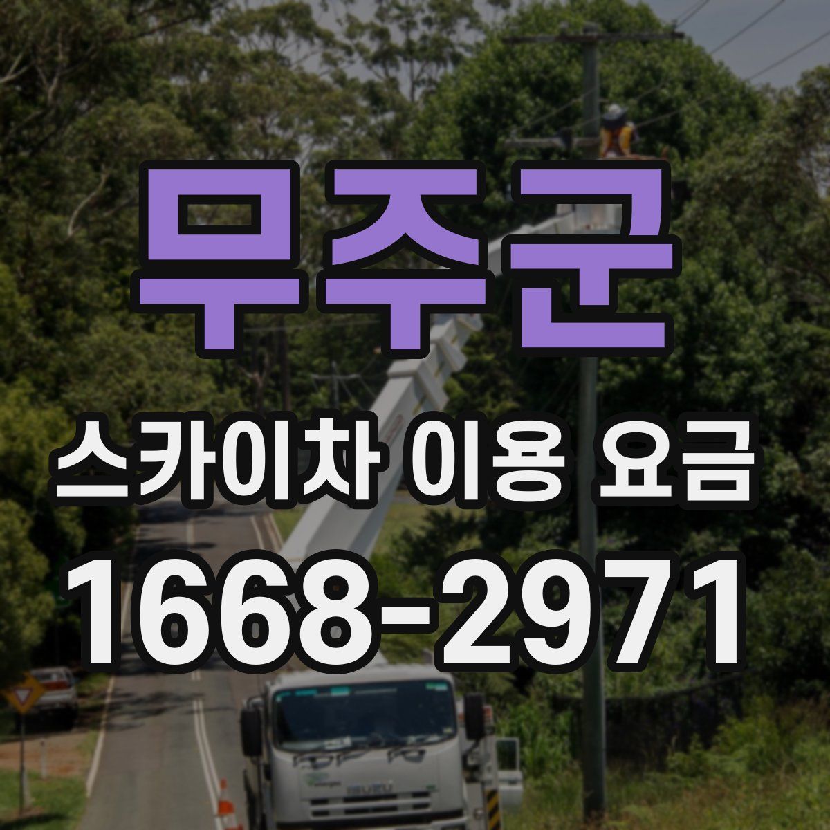 무주군 스카이차 이용 요금