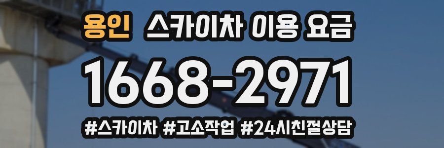 용인 스카이차 이용 요금