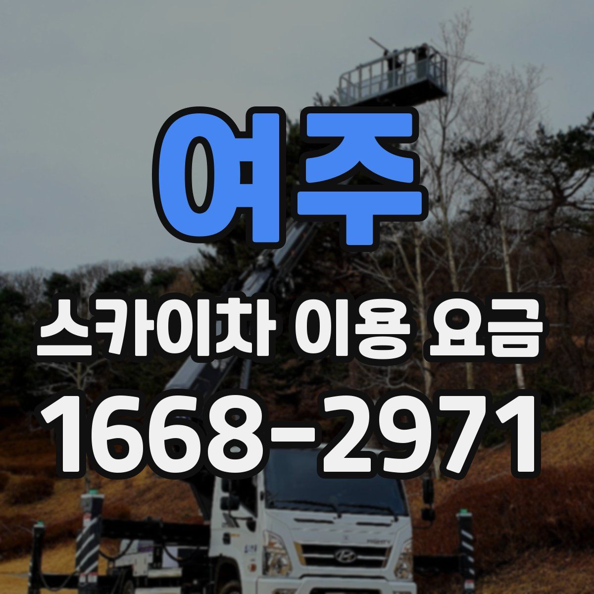 여주 스카이차 이용 요금