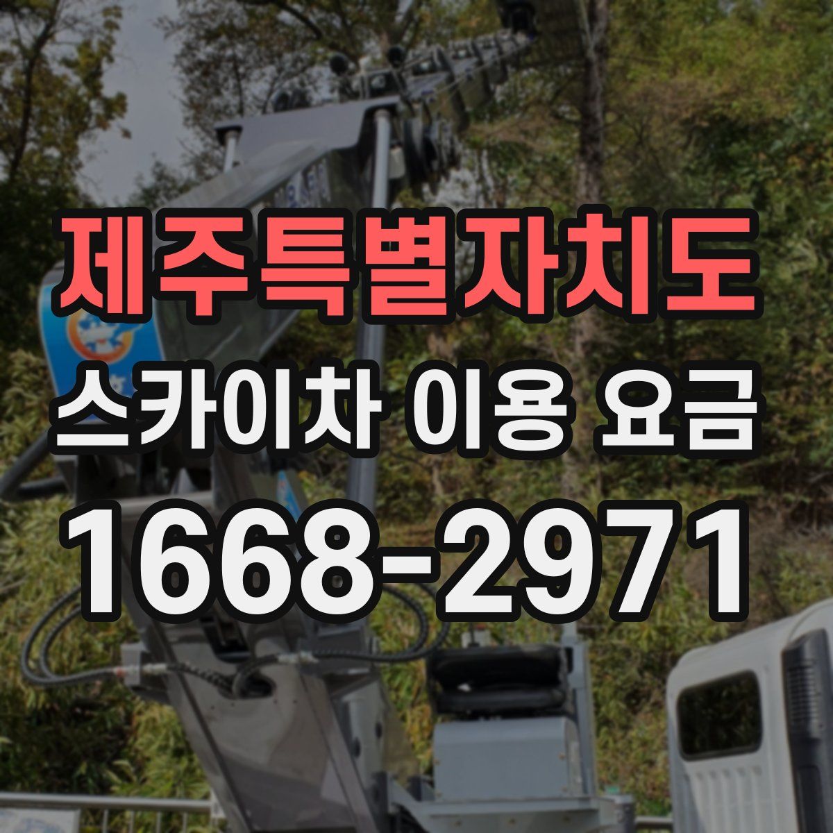 제주특별자치도 스카이차 이용 요금