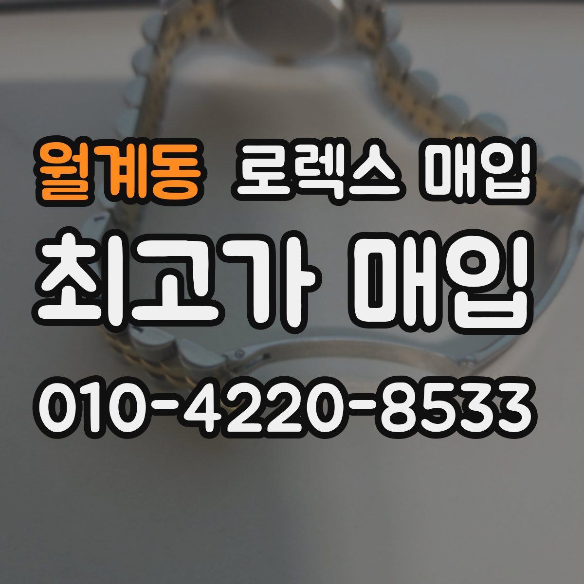 월계동 로렉스 매입