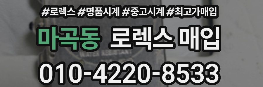 마곡동 로렉스 매입
